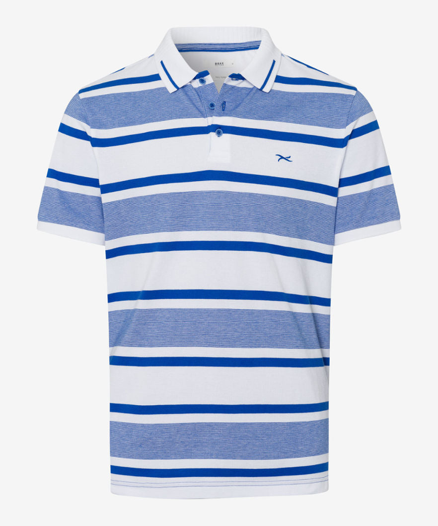 撞色條紋Polo衫