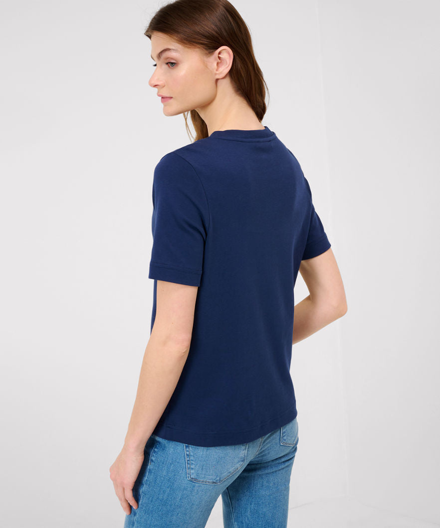 圓領短袖棉質T恤