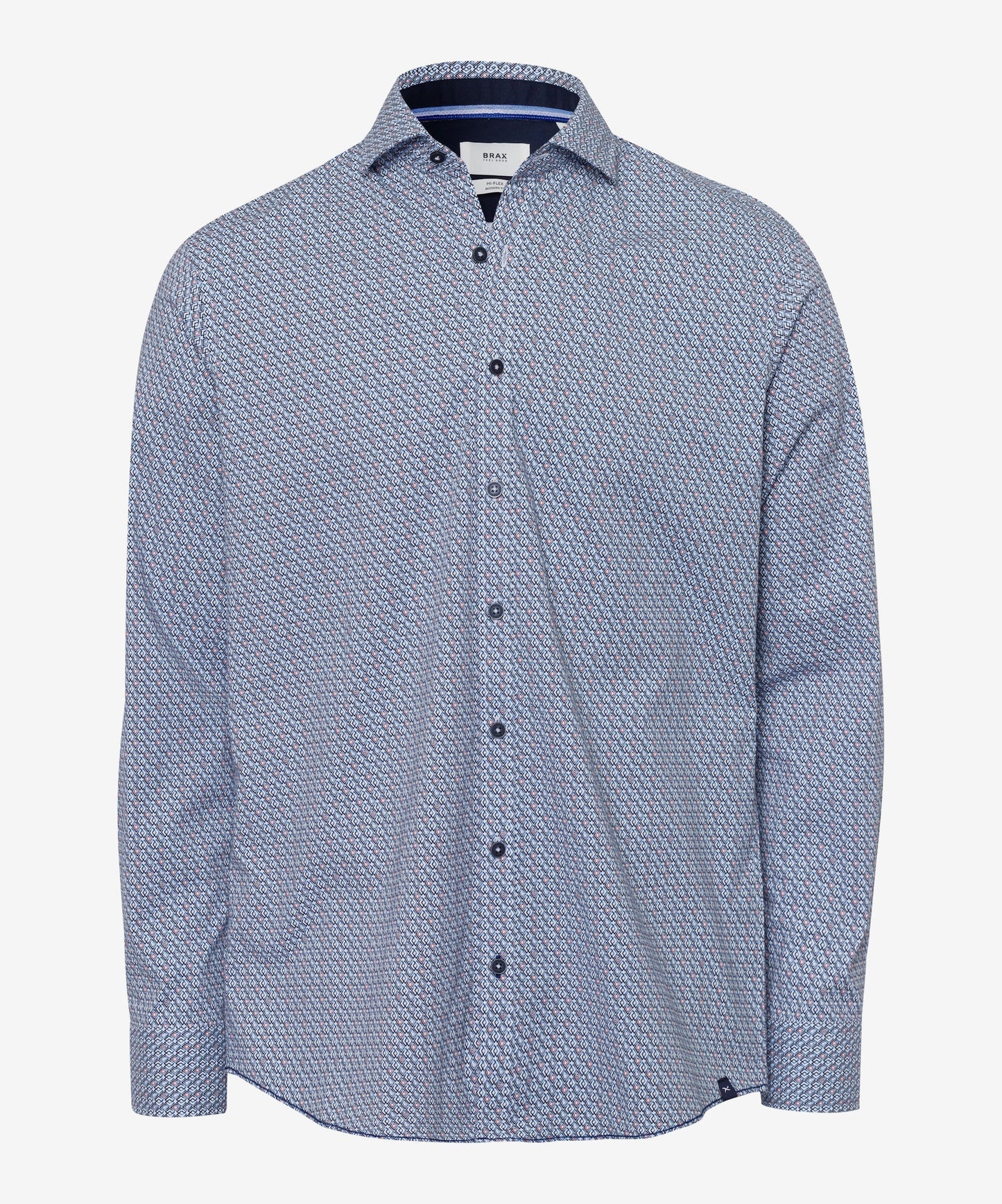 Hi-FLEX Shirt with Fashionable Minimal Pattern