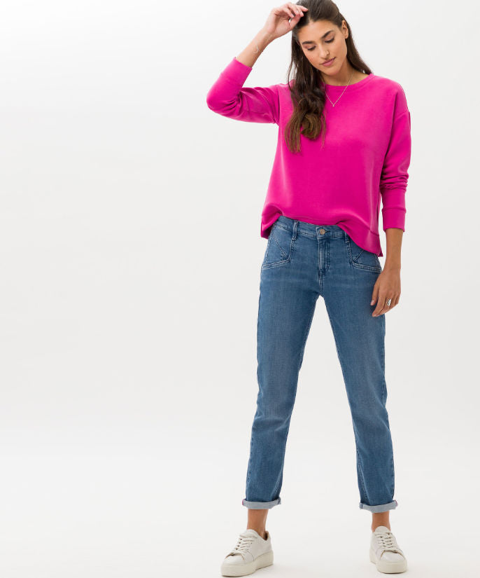 錐形休閒牛仔褲