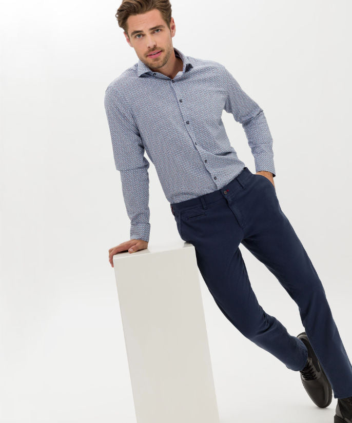 彈力修身男式斜紋牛仔褲