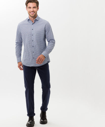 中腰直筒男式長褲