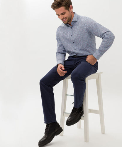 中腰直筒男式長褲