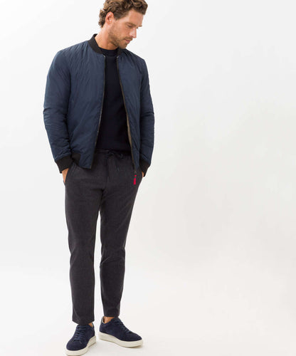 抽繩男式休閒褲子